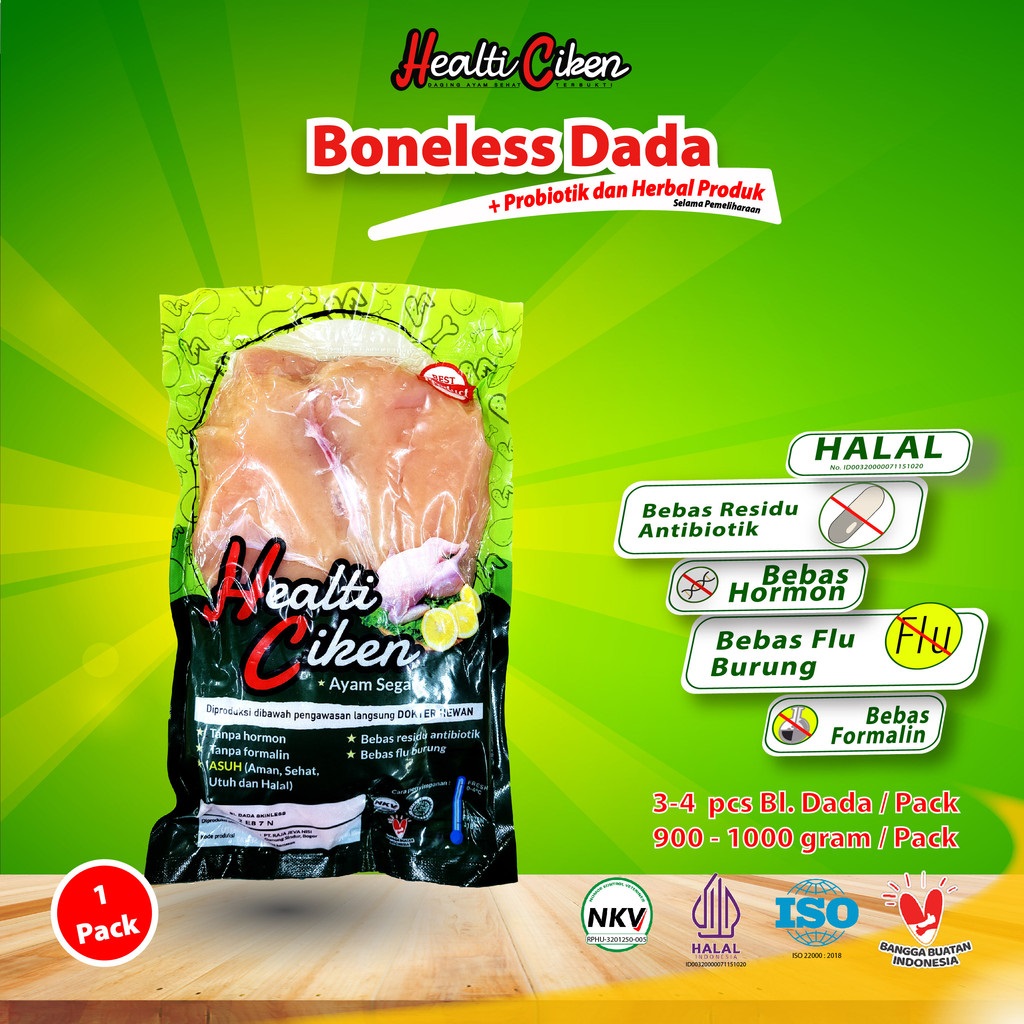 Healti Ciken Dada Fillet 1Kg